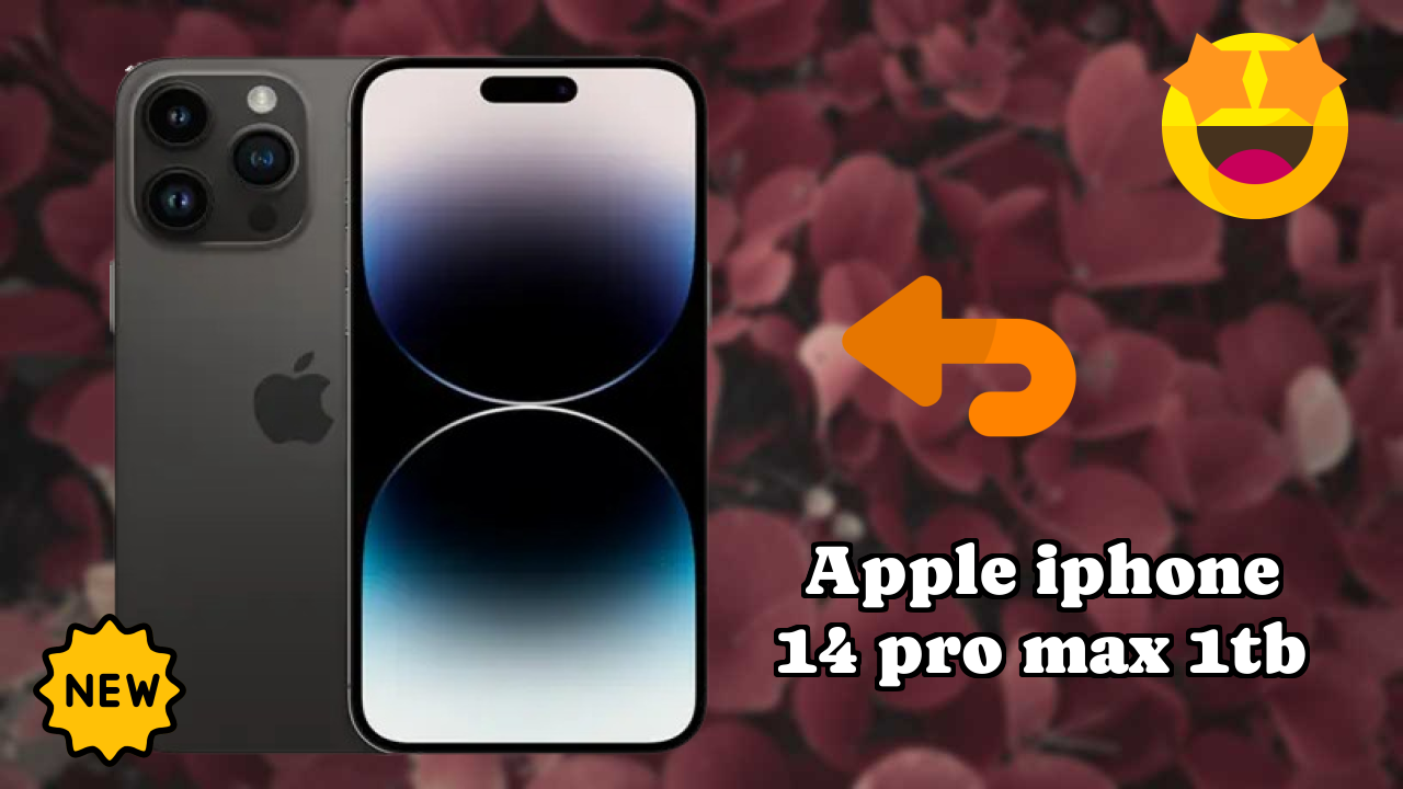 Apple IPhone 14 Pro Max 1TB Display Technology: Super Retina XDR Quality