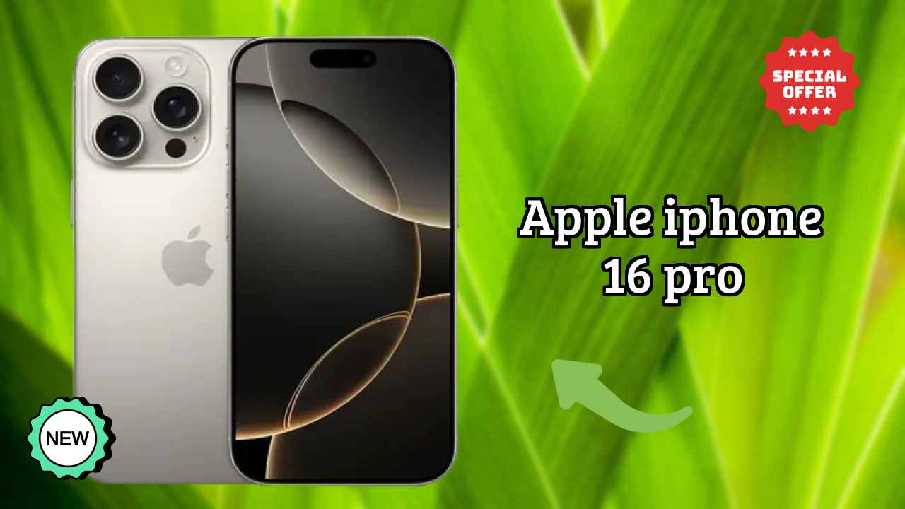Apple IPhone 16 Pro Display Size: 6.3 Inches (16 Cm) Screen Quality