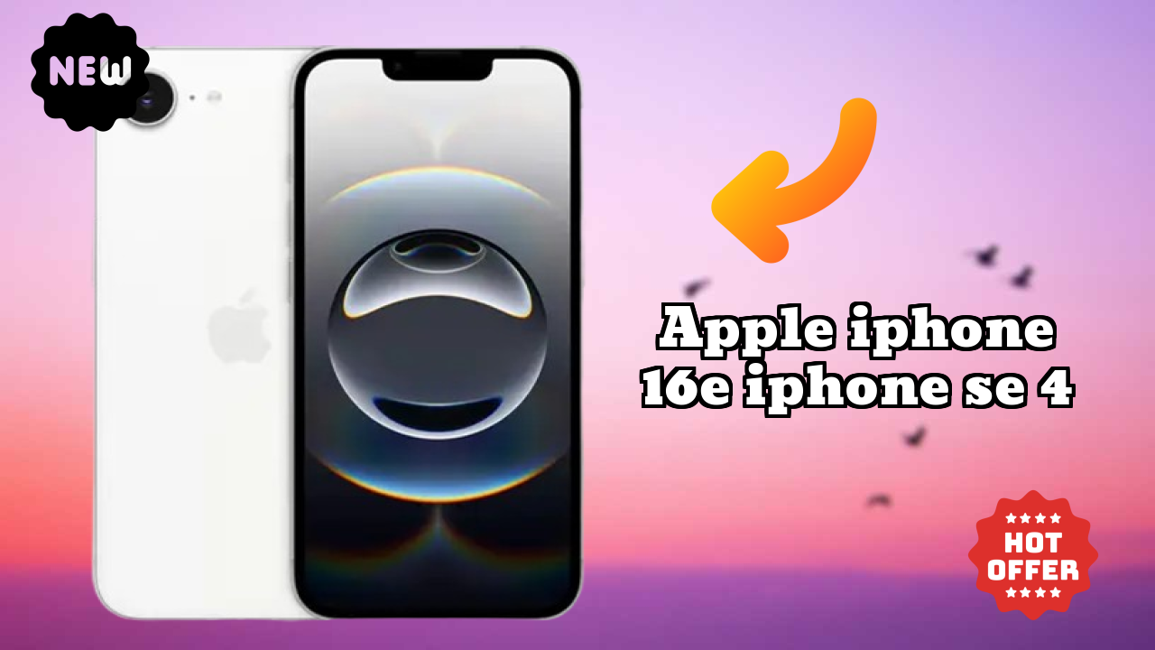 Apple IPhone 16E (iPhone SE 4) Price: ₹54,900 - Is It Worth Buying?