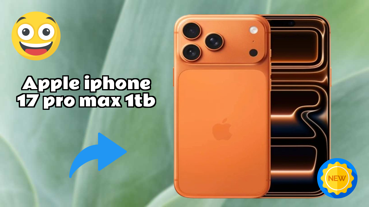Apple IPhone 17 Pro Max 1TB Display Analysis: 6.9 Inches (17.53 Cm) Screen