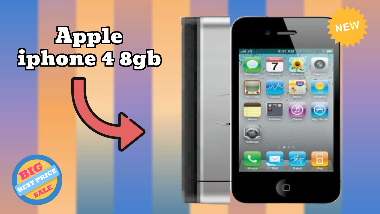 Apple IPhone 4 8GB at ₹13,999 - Everything About This Phone