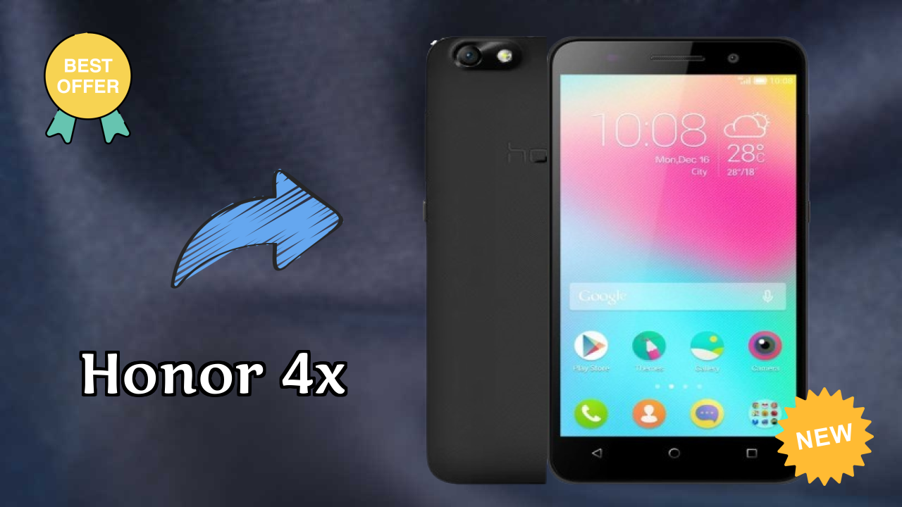 NewHonor 4X 2026: Latest Mobile Phone with High Quolity Disa