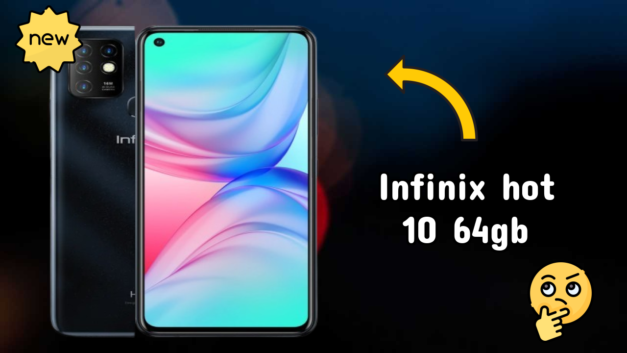 Infinix Hot 10 64GB Display Analysis: 6.78 Inches (17.22 Cm) Screen