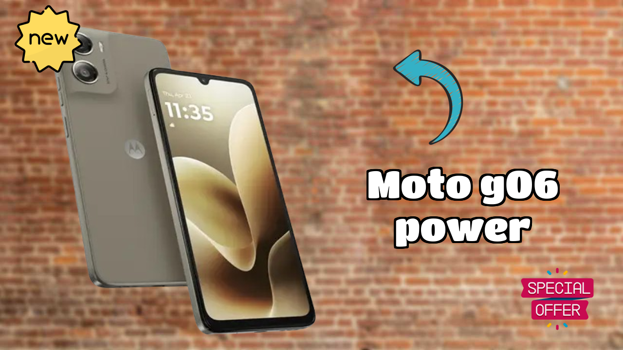 Moto G06 Power Display Analysis: 6.88 Inches (17.48 Cm) Screen
