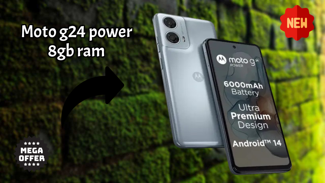 Moto G24 Power 8GB RAM Display Analysis: 6.56 Inches (16.66 Cm) Quality