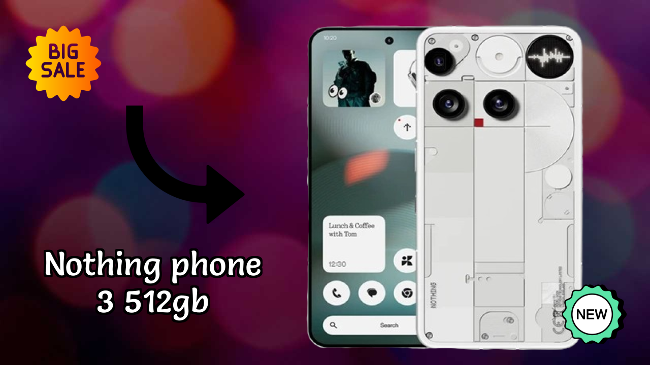 Nothing Phone 3 512GB Camera Quality: 50 MP + 50 MP + 50 MP Rear Camera Photo Review