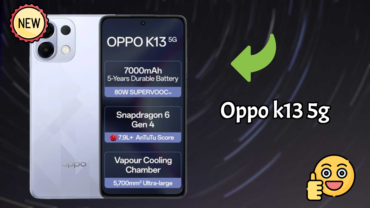 OPPO K13 5G Battery Life: 7000 MAh How Long Lasts