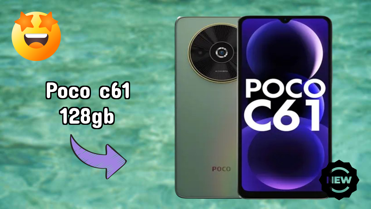 POCO C61 128GB at ₹8,499 - Complete Specifications List