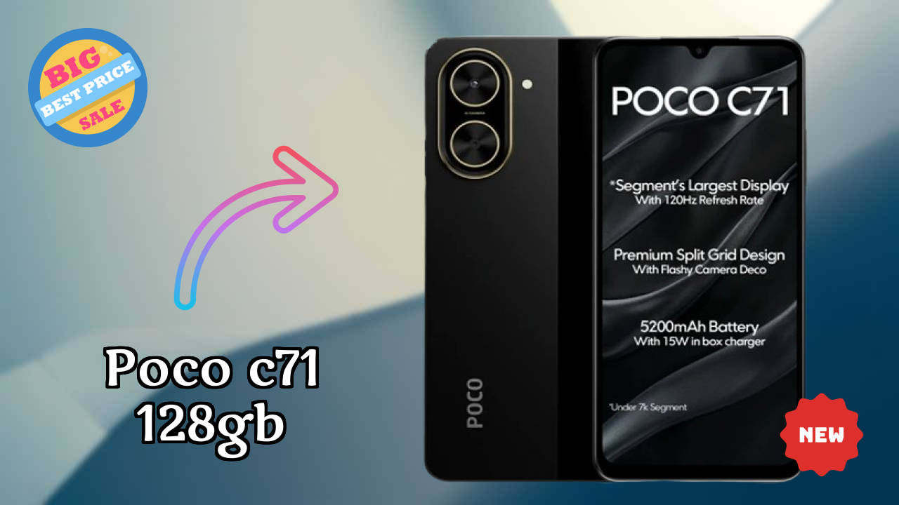 Top Alternatives to POCO C71 128GB in 2026 – Full Comparison
