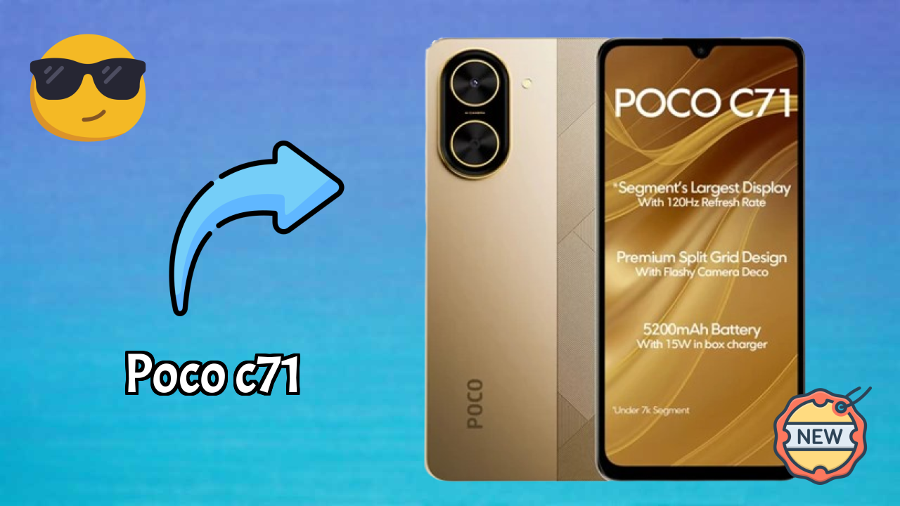 POCO C71 Display Review: IPS LCD Technology