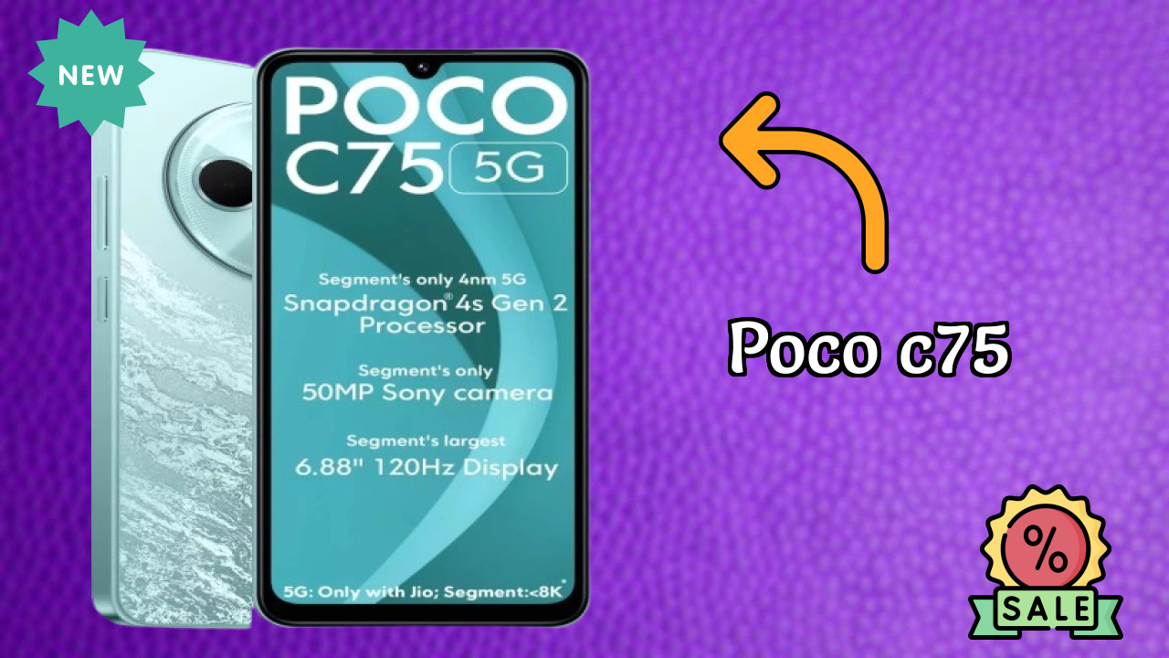 POCO C75 RAM Performance: 4 GB RAM Gaming Check