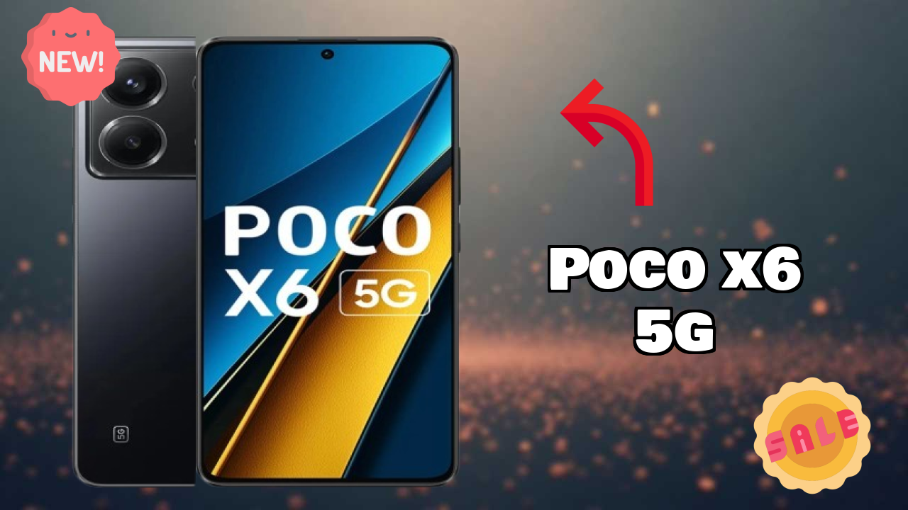 POCO X6 5G at ₹17,840 - Best Deal Available
