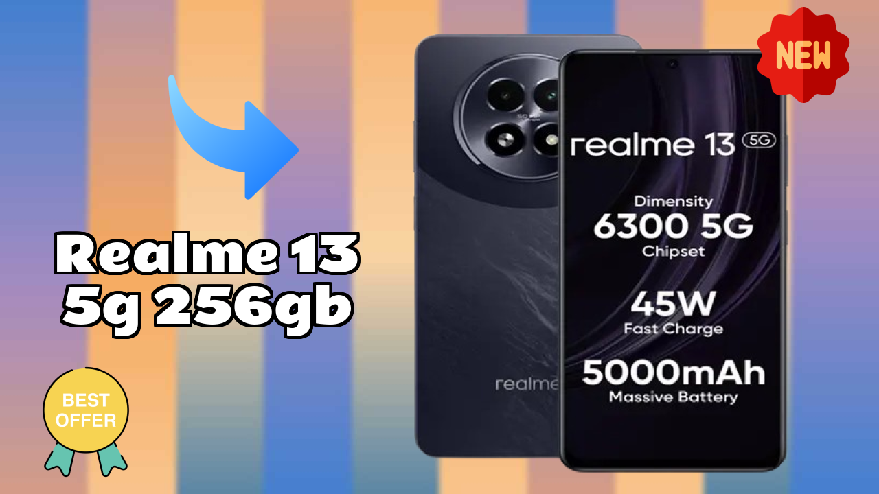 Realme 13 5G 256GB Gaming Test: MediaTek Dimensity 6300 FPS Performance