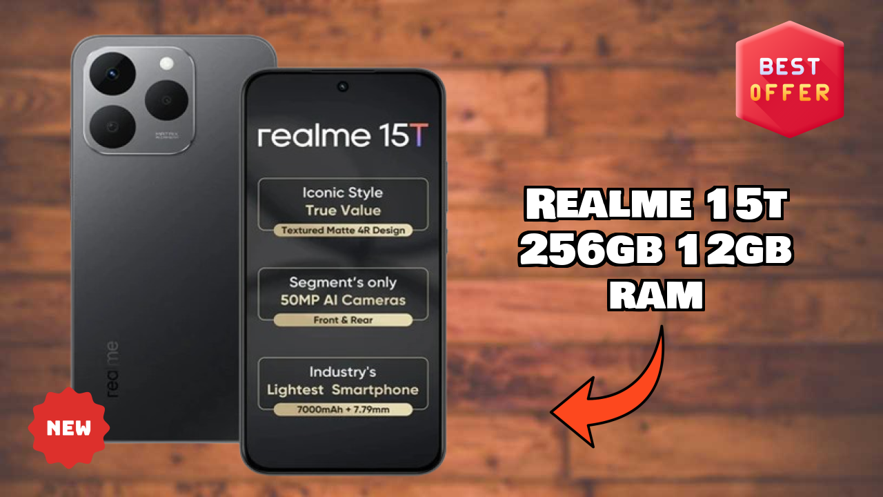 Realme 15T 256GB 12GB RAM Performance: 12 GB RAM Gaming Check