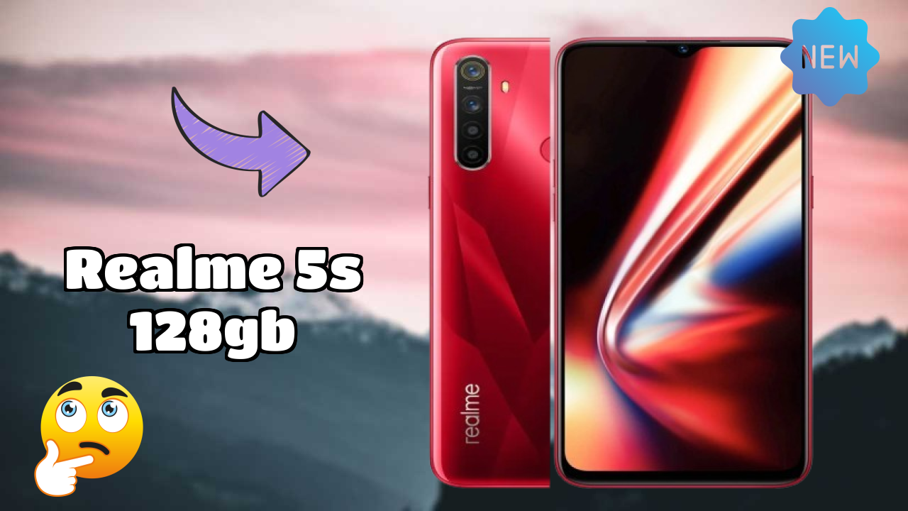 NewRealme 5s 128GB 2026: Latest Mobile Phone with High Quolity Disa
