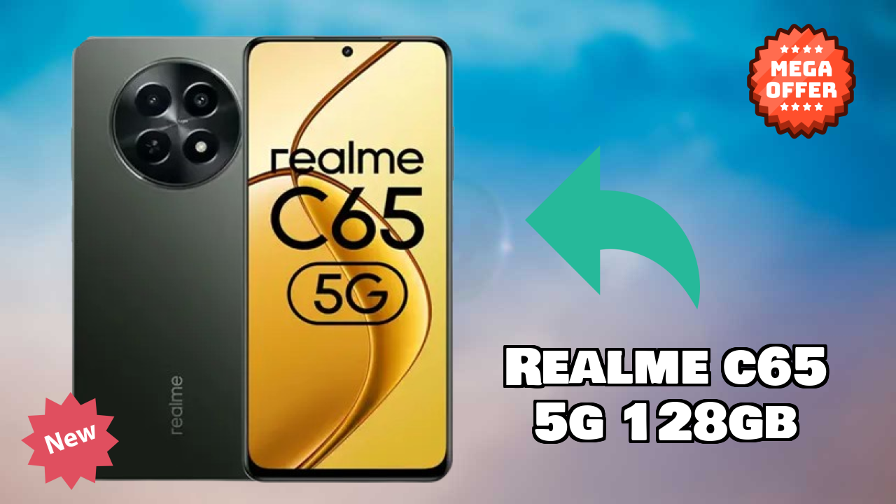 Realme C65 5G 128GB Display Size: 6.67 Inches (16.94 Cm) Screen Test
