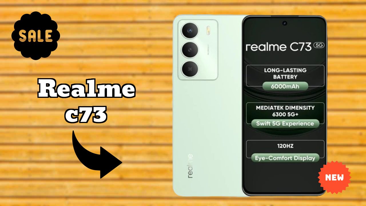 Realme C73 Battery Life: 6000 MAh Charging Speed
