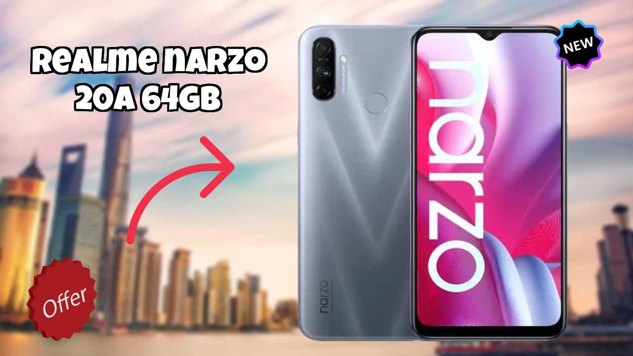 Realme Narzo 20A 64GB RAM Test: 4 GB RAM Handles Heavy Apps?