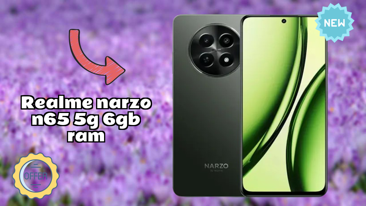 Realme Narzo N65 5G 6GB RAM Display Size: 6.67 Inches (16.94 Cm) Screen Review