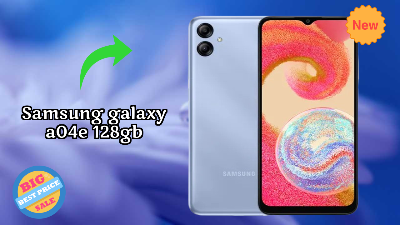 Samsung Galaxy A04e 128GB Display Review: 6.5 Inches (16.51 Cm) Screen Test