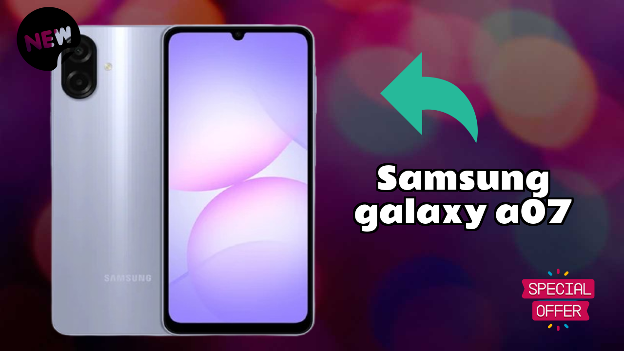 Samsung Galaxy A07 Camera Review: 50 MP + 2 MP Rear Camera Photo Quality