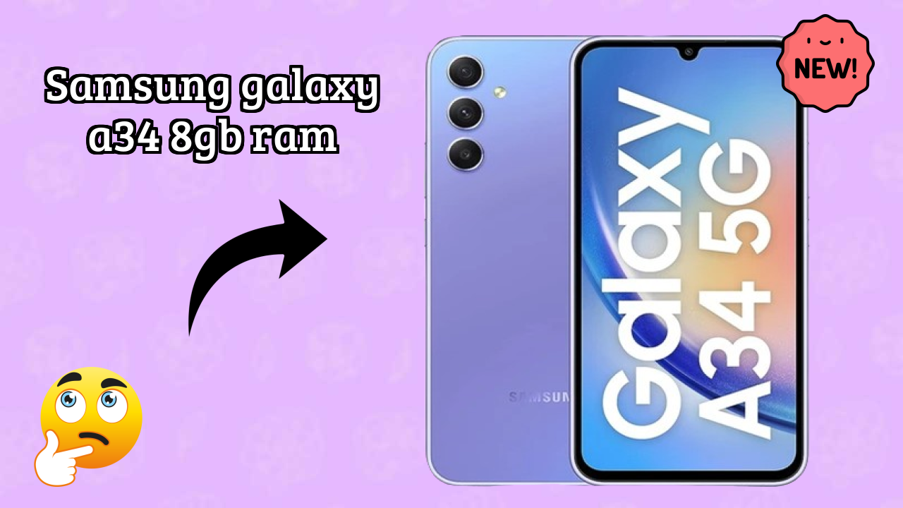 Samsung Galaxy A34 8GB RAM Price Drop: Available at Just ₹24,999