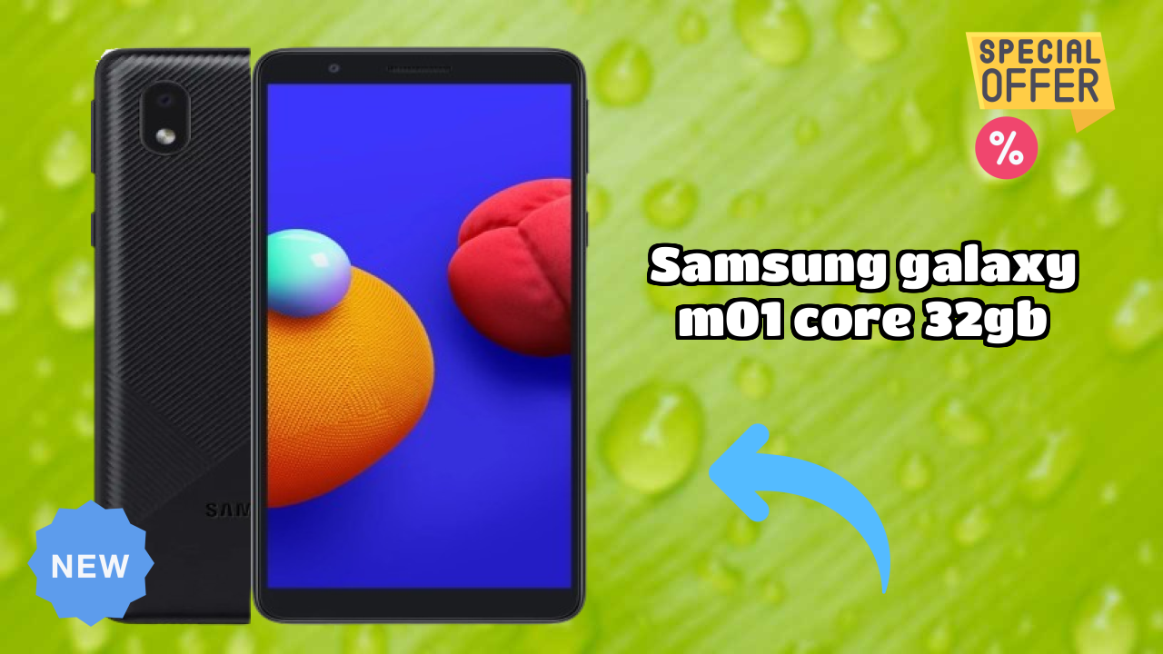 Samsung Galaxy M01 Core 32GB Display Review: 5.3 Inches (13.46 Cm) Screen Size
