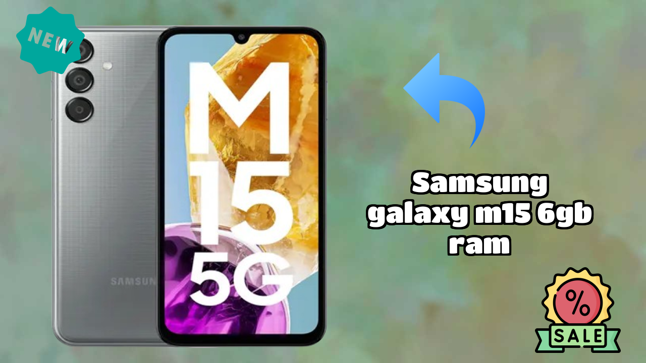 Samsung Galaxy M15 6GB RAM Performance: 6 GB RAM Gaming Tested