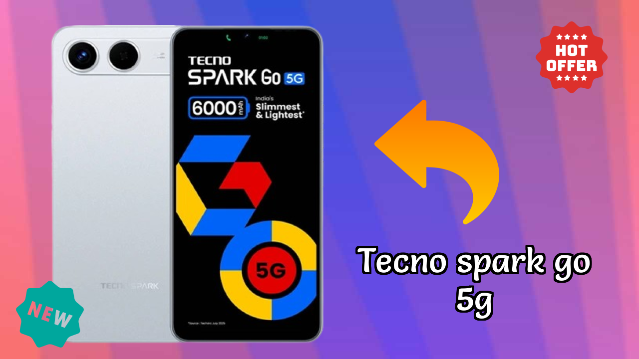 Tecno Spark Go 5G at ₹9,999 - Best Features Listed
