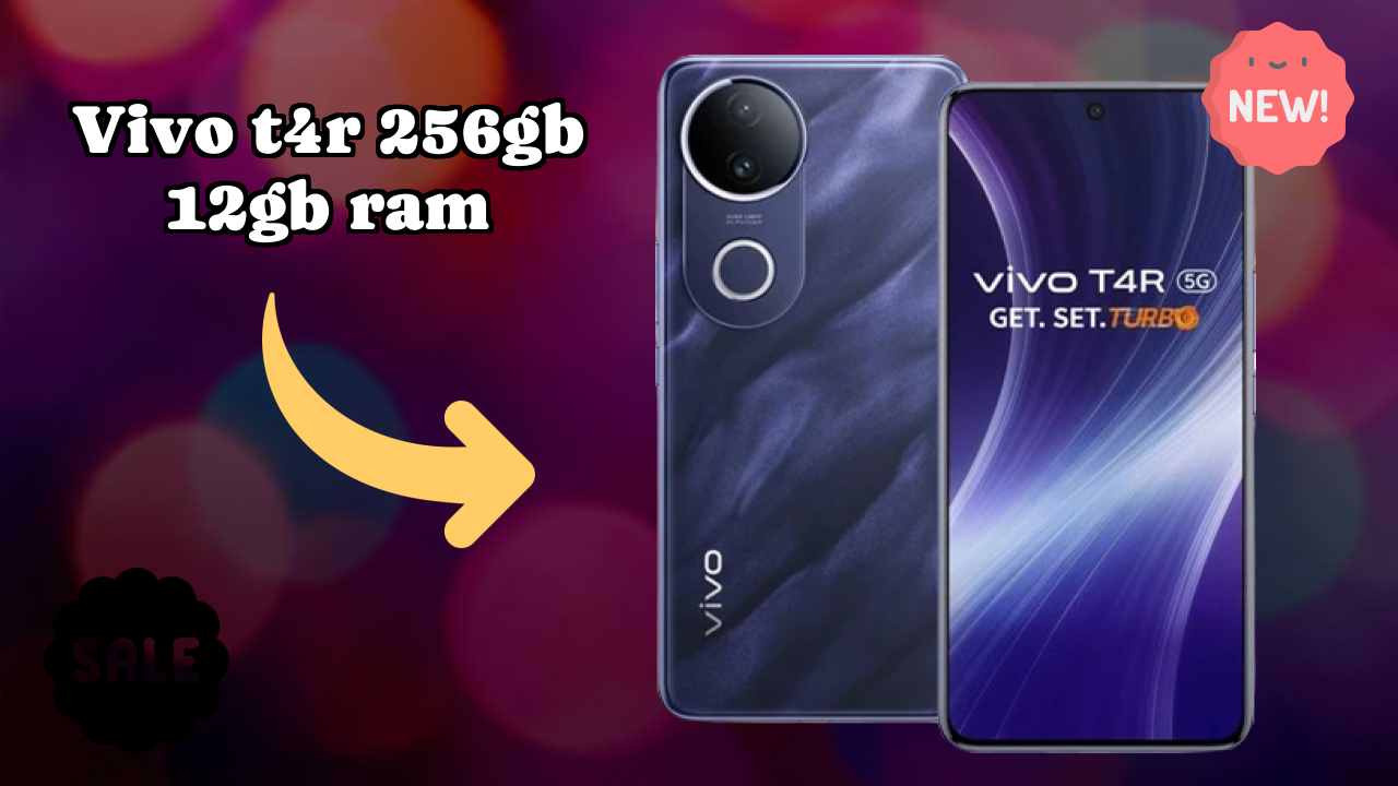 Vivo T4R 256GB 12GB RAM Display Quality: AMOLED Review
