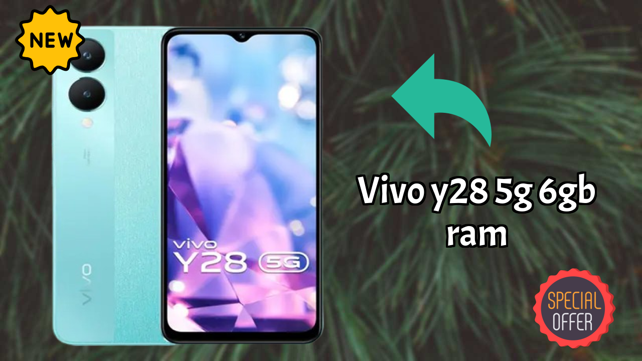 Vivo Y28 5G 6GB RAM Display Size: 6.56 Inches (16.66 Cm) Screen Analysis