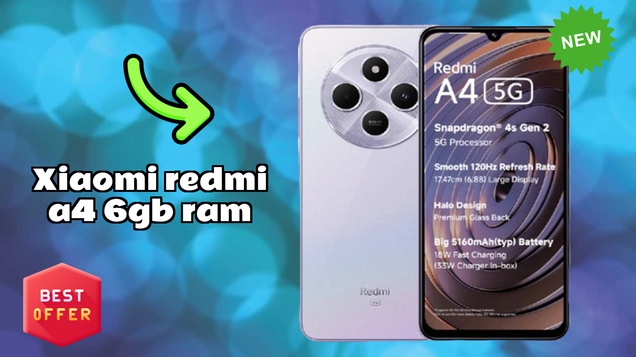 Xiaomi Redmi A4 6GB RAM Battery Test: 5160 MAh How Long Lasts?